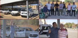 بالصور شاهدوا .. افتتاح محطة الطاكسيات الجديدة بزايو وسائقي سيارات الأجرة يشيدون بالمحطة
