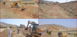 جماعة زايو .. أشغال توسيع وتنقية واد حي أولاد عمامو