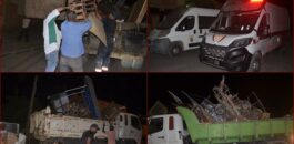 في حملة غير مسبوقة السلطات المحلية بزايو تحجز ازيد من سبعة عشر عربة مجرورة بالمركب التجاري + صور