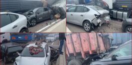 كارثة على الطريق السيار بين أزمور والجديدة.. أكثر من 17 عربة في حادث مروع بسبب الضباب الكثيف + صور