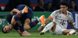 يويفا يعاقب لويس دياز بعد إصابته لأشرف حكيمي