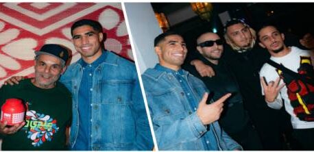 حضور لافت لنجوم المنتخب في حفل تدشين مشروع حكيمي بالمغرب