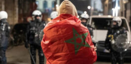 احتفالات جماهيرية بفوز المغرب تتحول إلى مواجهات مع الشرطة في ليل الفرنسية