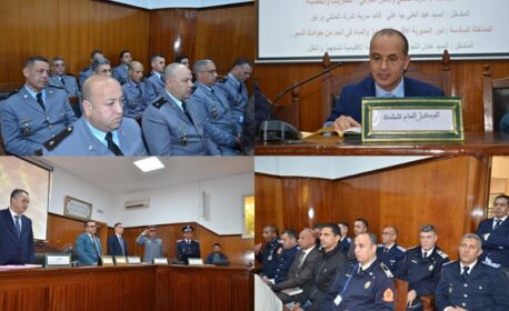 النيابة العامة بمحكمة الاستئناف بالناظور تخلّد اليوم الوطني للسلامة الطرقية بيوم دراسي تحت شعار “السلامة الطرقية رهان وطني ومسؤولية مشتركة”