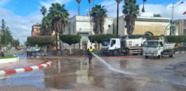 بالصور.. حملة تطهير واسعة بالقصر الكبير استعدادا لعودة الساكنة