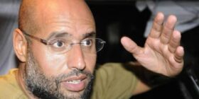 الكاميرات تفضح تصرف حراسه وتفاصيل اغتيال نجل القذافي