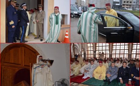 عامل إقليم الناظور.. يؤدي صلاة عيد الفطر مع جموع المصلين بمسجد محمد السادس
