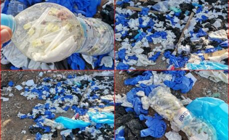 كارثة بيئية وصحية بزايو : معدات طبية مستعملة تُرمى عشوائياً خارج ضوابط السلامة الصحية