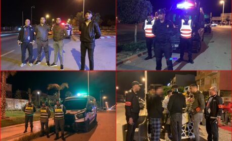 بالصور .. خطة أمنية استباقية محكمة تؤمّن عبور جماهير الجيش الملكي بمدينة زايو دون تسجيل حوادث