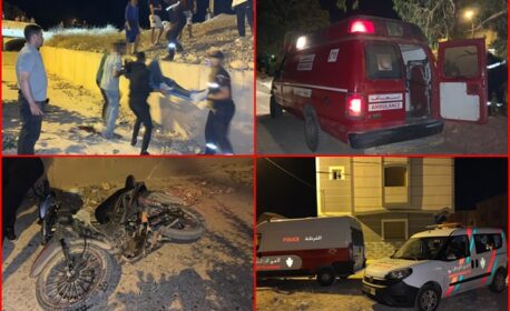 إصابة شابين من زايو بجروح خطيرة إثر سقوط دراجتهما النارية في وادٍ بحي سيدي عثمان