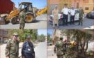 السلطات المحلية بالملحقة الإدارية الأولى تنفذ حملة لتحرير الملك العمومي + صور