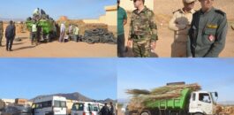 سلطات زايو تضع حداً لفوضى التبن وتحرر مدخل المدينة الشرقي من احتلال الملك العام
